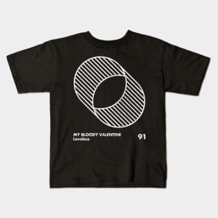 MBV / Loveless / Minimal Graphic Design Kids T-Shirt